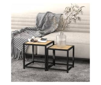 Stolovi za čaj, 2 kom., sonoma hrast, MDF