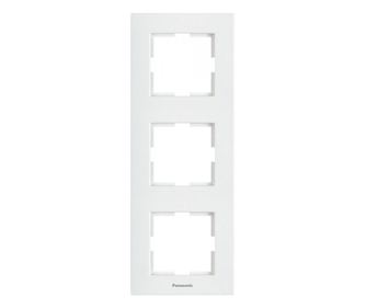 Rama 3 module verticala Karre Plus Pansonic, alba