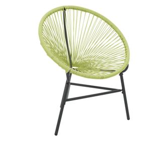 Vrtna stolica Acapulco od poliratana zelena