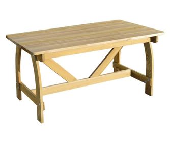 Vrtna miza 150x74x75 cm impregnirana borovina