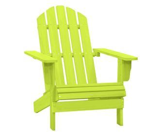 Vrtni stol Adirondack trden les jelke zelen