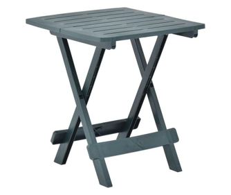 Zložljiva vrtna miza zelena 45x43x50 cm plastika