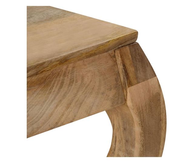 Stolić za kavu, 80 x 80 x 40 cm, masivno drvo manga