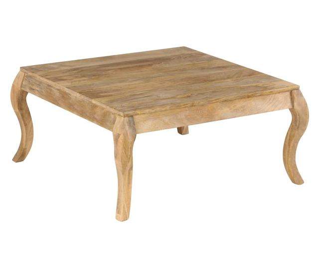 Stolić za kavu, 80 x 80 x 40 cm, masivno drvo manga