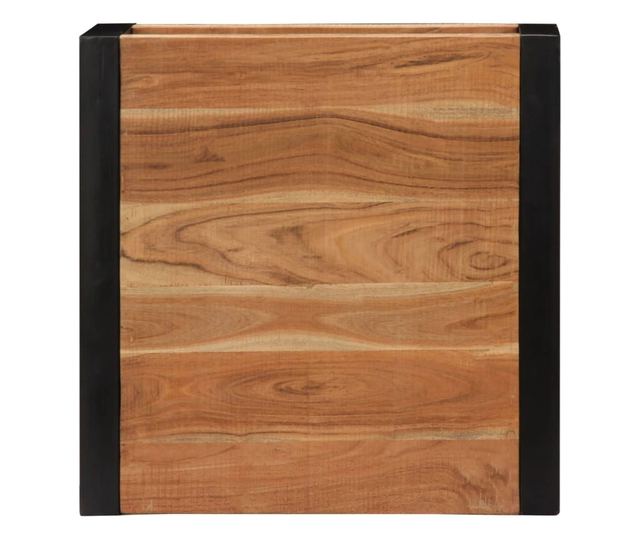 Stolić za kavu, 60 x 60 x 40 cm, masivno drvo akacije