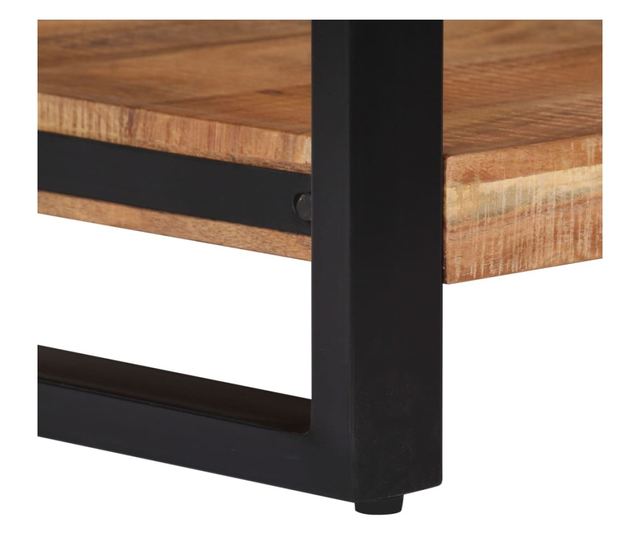 Stolić za kavu, 60 x 60 x 40 cm, masivno drvo akacije