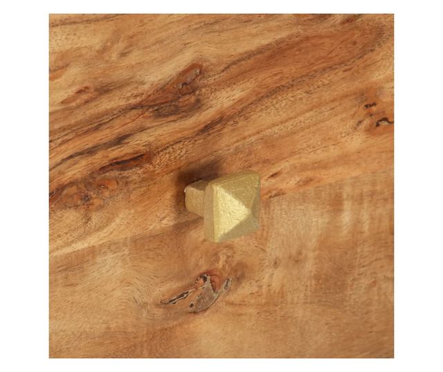 TV komoda, 108 x 30 x 49 cm, masivno drvo akacije