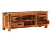 TV komoda, 110 x 30 x 40 cm, masivno drvo sheeshama
