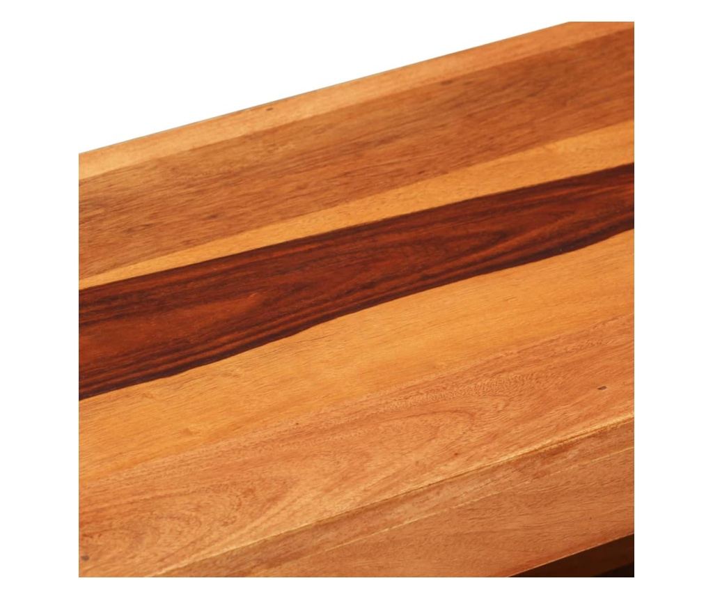 Comodă TV, 110 x 30 x 40 cm, lemn masiv de sheesham - 5