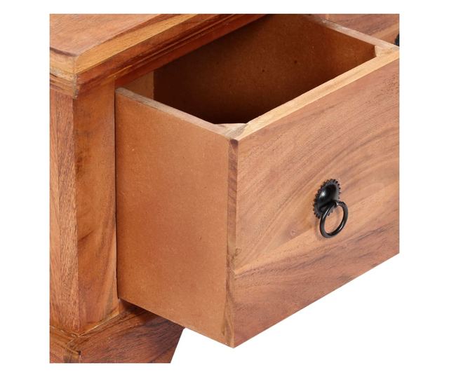 Stolić za kavu, 66 x 70 x 35 cm, masivno drvo akacije