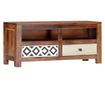 TV komoda, 90 x 30 x 40 cm, masivno drvo sheesham