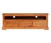 TV komoda, 120 x 30 x 40 cm, masivno drvo akacije