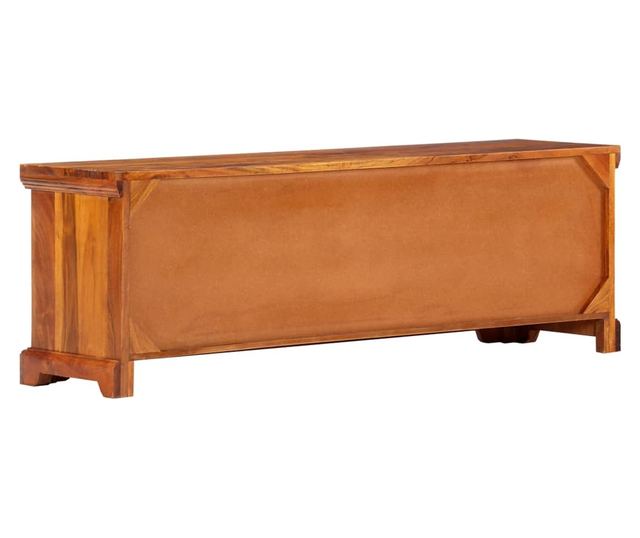 TV komoda, 119 x 30 x 40 cm, masivno drvo akacije