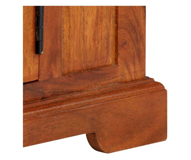 TV komoda, 119 x 30 x 40 cm, masivno drvo akacije