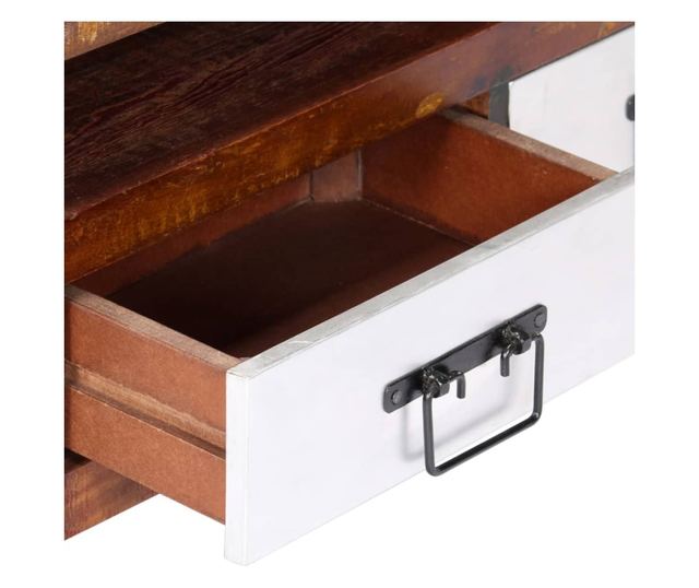 TV komoda, 90 x 30 x 40 cm, reciklirano masivno drvo