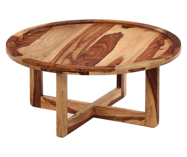 Stolić za kavu, 80 x 35 cm, masivno drvo sheesham