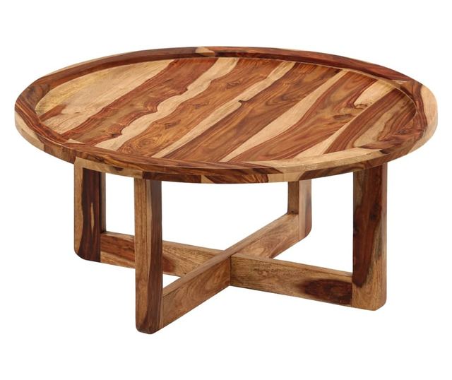 Stolić za kavu, 80 x 35 cm, masivno drvo sheesham