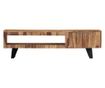 TV komoda, 140 x 30 x 40 cm, masivno drvo sheesham
