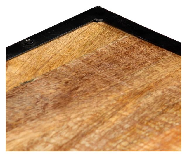 Stolić za kavu, 90 x 50 x 40 cm, reciklirano masivno drvo