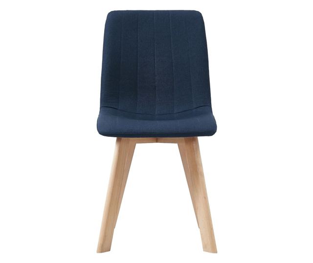 Stolice za blagovaonicu, 4 kom., plave, tekstilni materijal