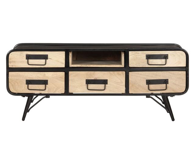 Stolić za kavu, 100 x 50 x 40 cm, masivno drvo manga