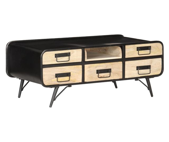 Stolić za kavu, 100 x 50 x 40 cm, masivno drvo manga