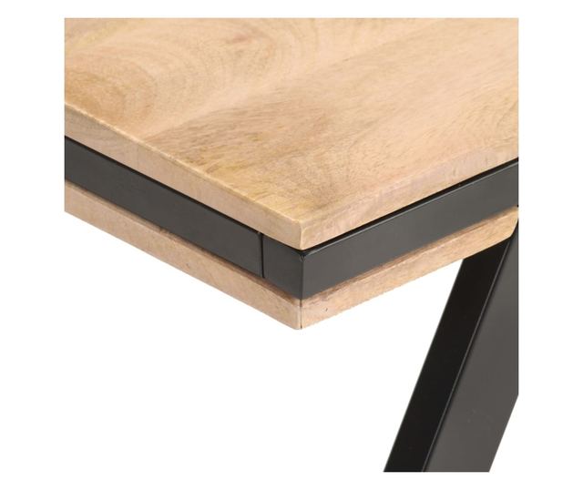 Stolić za kavu, 114x65x40 cm, masivno drvo manga