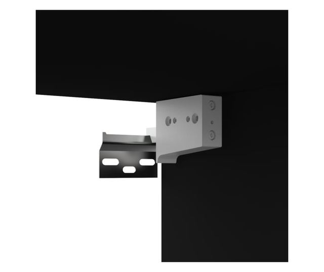 Set TV ormari, 6 komada, crna, PAL