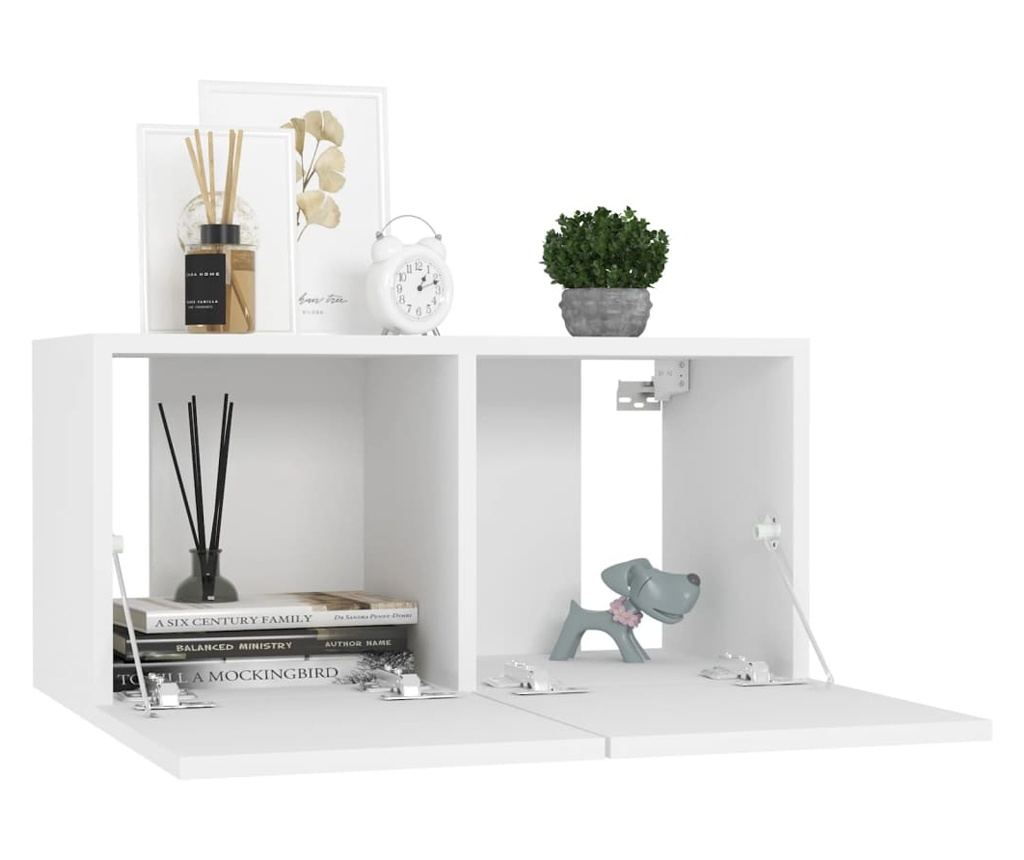 Set TV ormarića, 7 komada, bijela, PAL - 4