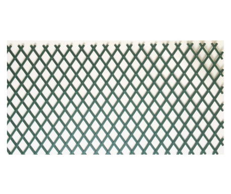 Декоративна PVC ограда Хармоника - двулицев плет 100x200cm