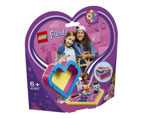 LEGO Friends, Cutia in forma de inima a Oliviei, 41357, 6+