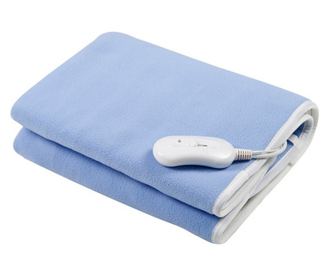 Електрическа подложка за легло Esperanza EHB001, 60W, 150х80.  3 нива, Миещо се, Автоматично изключване след 8ч, Светлосин