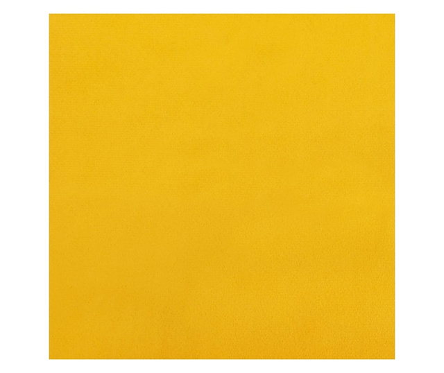 12 db sárga bársony fali panel 60x30 cm 2,16 m²