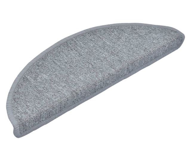 Стелки за стъпала, 5 бр, 65x28 см, светлосиви