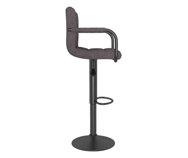 Barski stoli, 2 kosa, taupe siva, blago