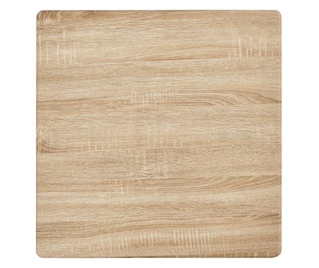 Set za bar, 5 komada, crna, plastika