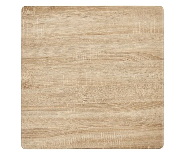 Set barskog namještaja, 3 dijela, crna, plastika