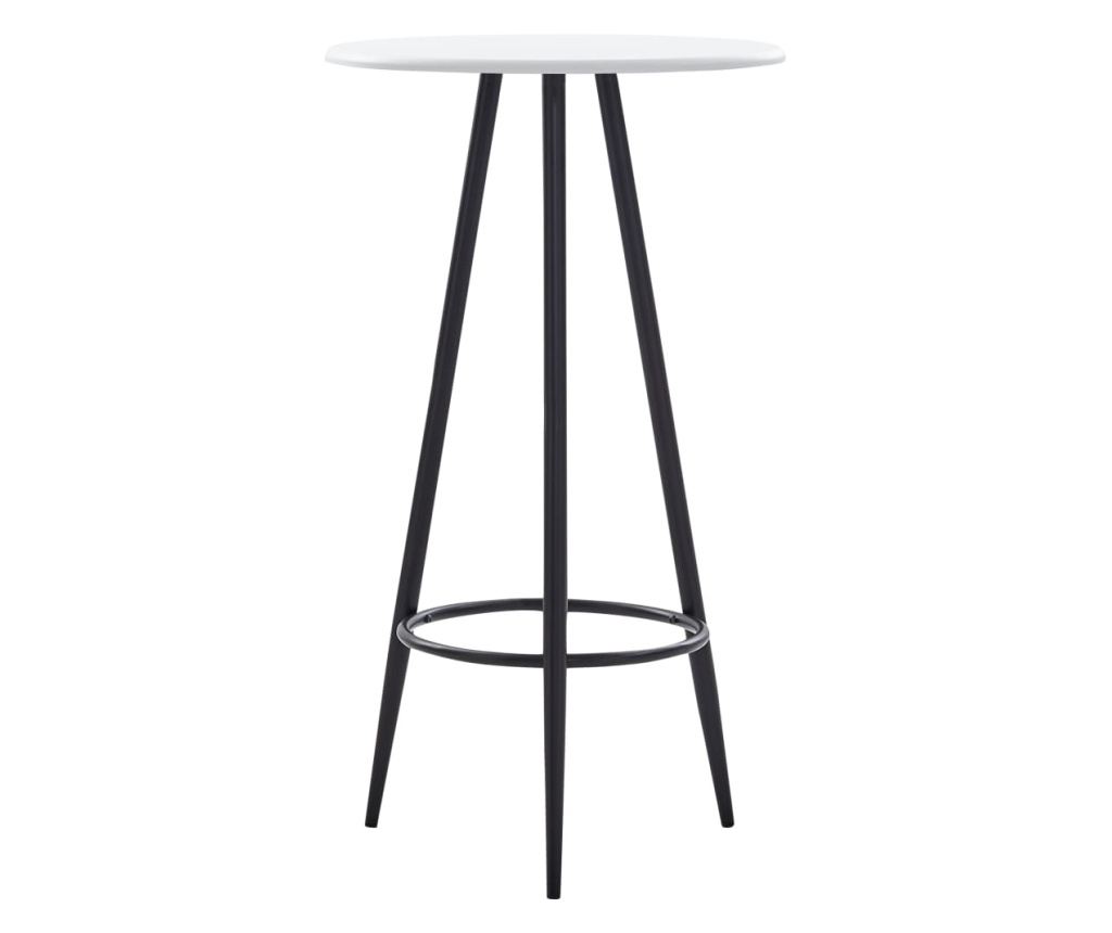 Barski namještaj, 3 komada, crni, plastični - 2