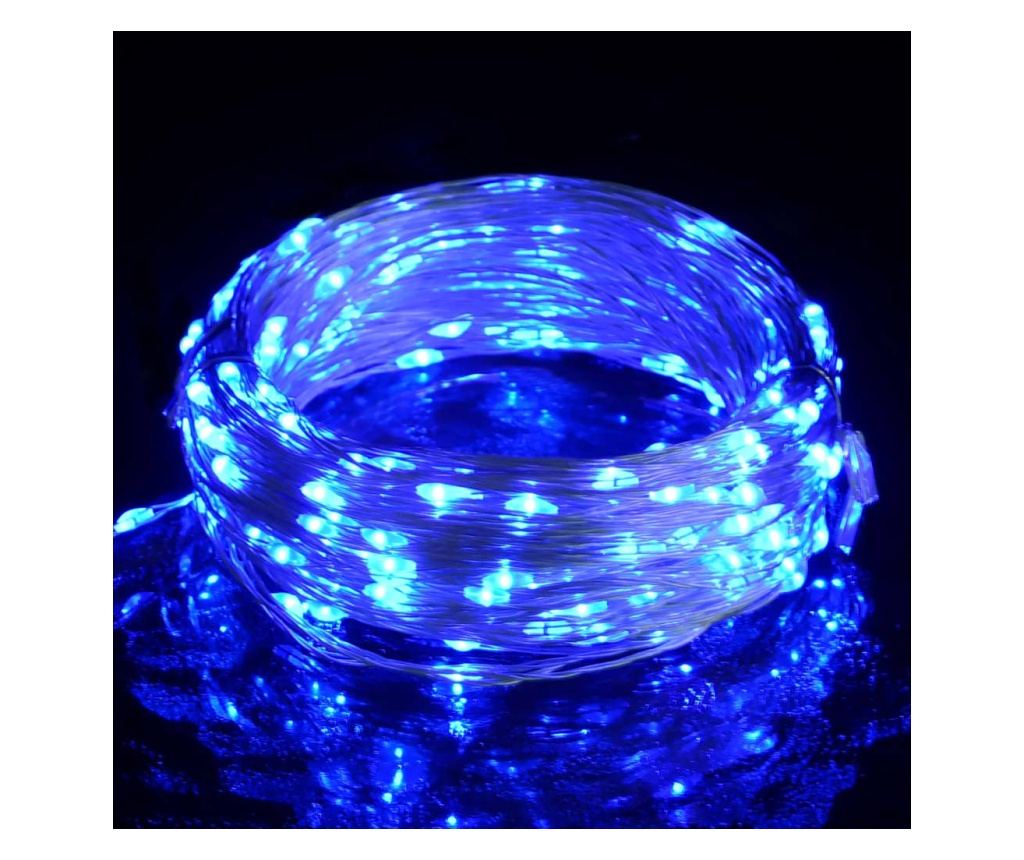 Svjetlosna instalacija 400 mikro LED plavih 8 funkcija 40 m - 2