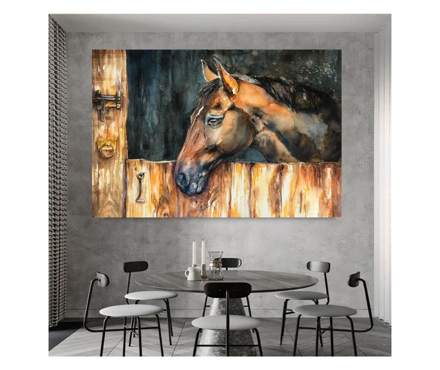 Картина на платно, Stable Horse, 20x30cm