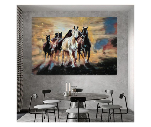 Картина на платно, Arabian Horses, 20x30cm