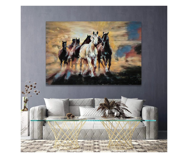 Картина на платно, Arabian Horses, 20x30cm