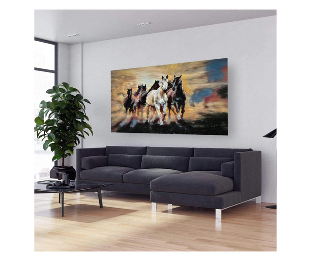 Картина на платно, Arabian Horses, 70x100cm