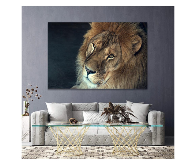 Картина на платно, African Lion, 20x30cm