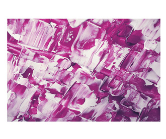 Картина на платно, Abstract White And Pink, 50x70cm