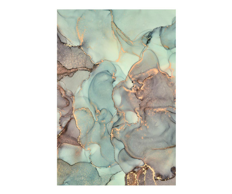 Slika, Abstract Turquoise Marble, 80x120cm