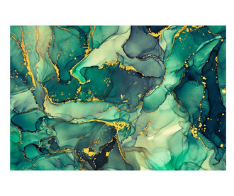 Картина на платно, Abstract Green Marble, 20x30cm