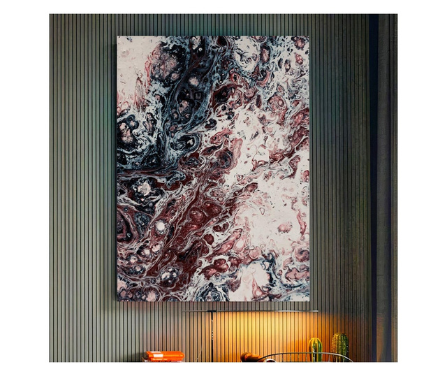 Картина на платно, Abstract Dark Red, 20x30cm