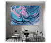 Картина на платно, Abstract Blue And Pink, 50x70cm
