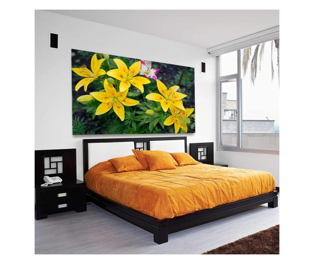 Картина на платно, Yellow Flowers, 30x50cm